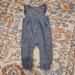 Cat And Jack Girl's 6-9mo Romper